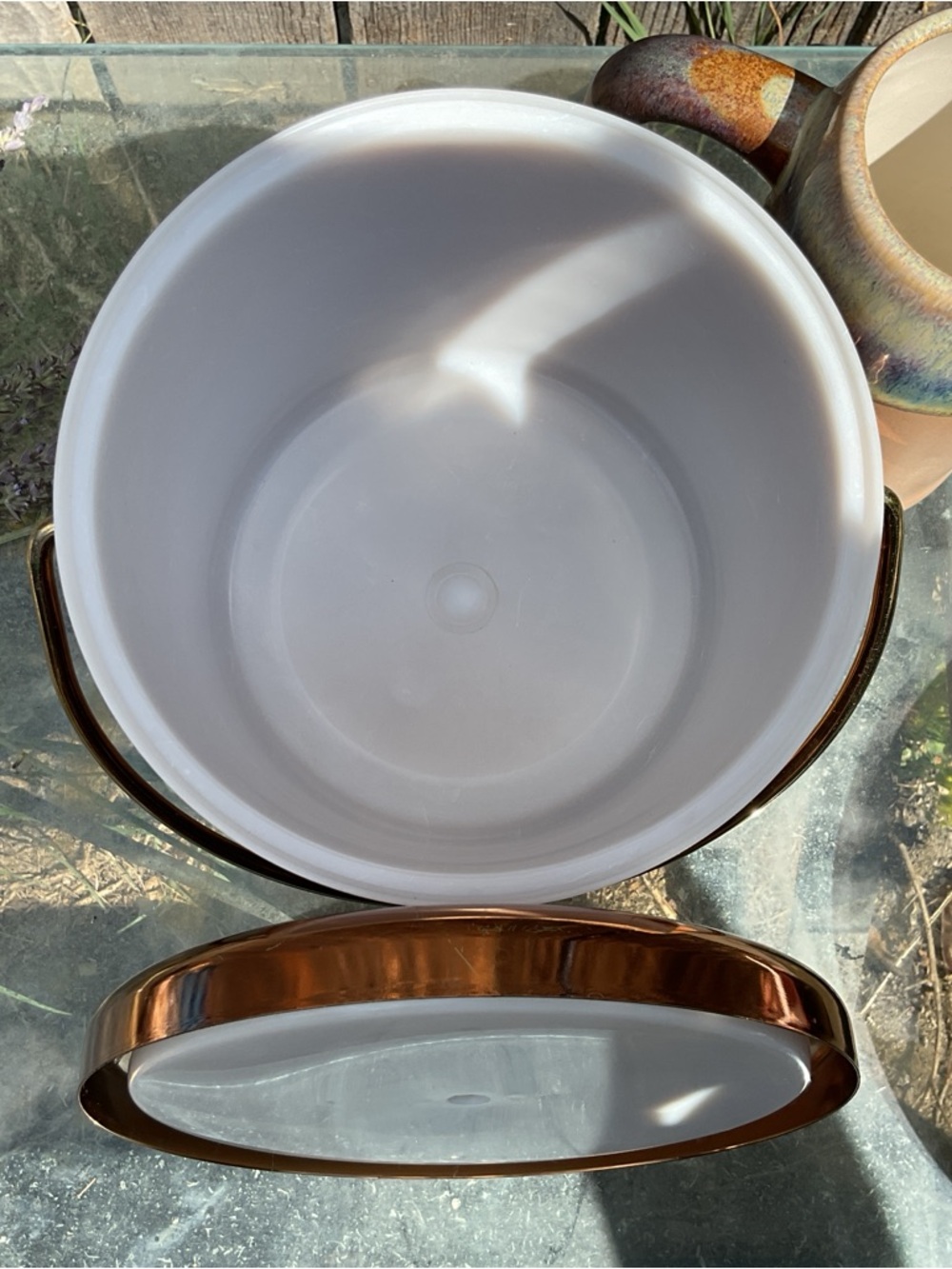 VTG 70s Copper & Brass Insulated Champagne ICE BUCKET De La Cuisine USA ATAPCO - Picture 11 of 15